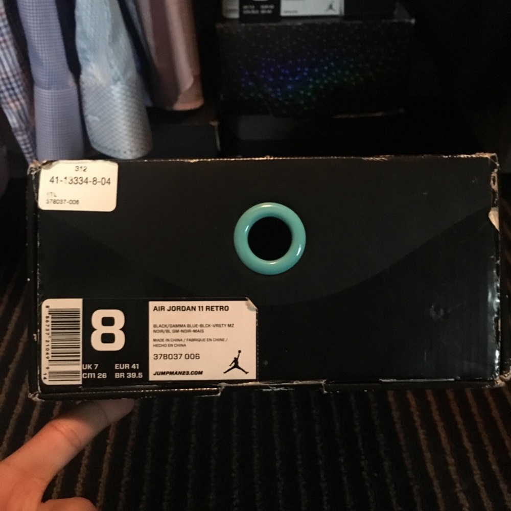Jordan 11 Gammas